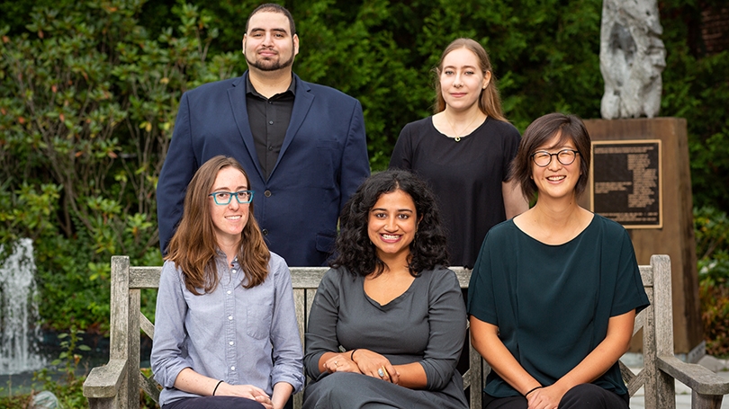 Newest members of Dartmouth’s Society of Fellows.